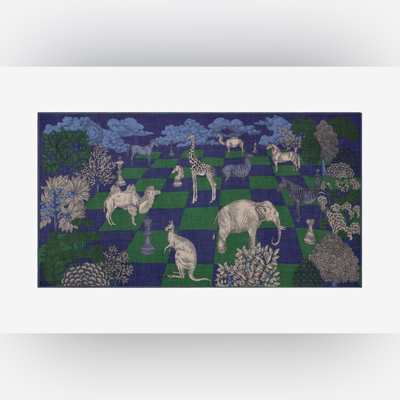 INOUI EDITIONS Accessories - INOUI EDITIONS SCARVES
Green Blue
